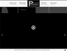 Tablet Screenshot of photographe-cheneau-bordeaux.com